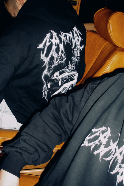 ZARAGE CHROME HOODIE